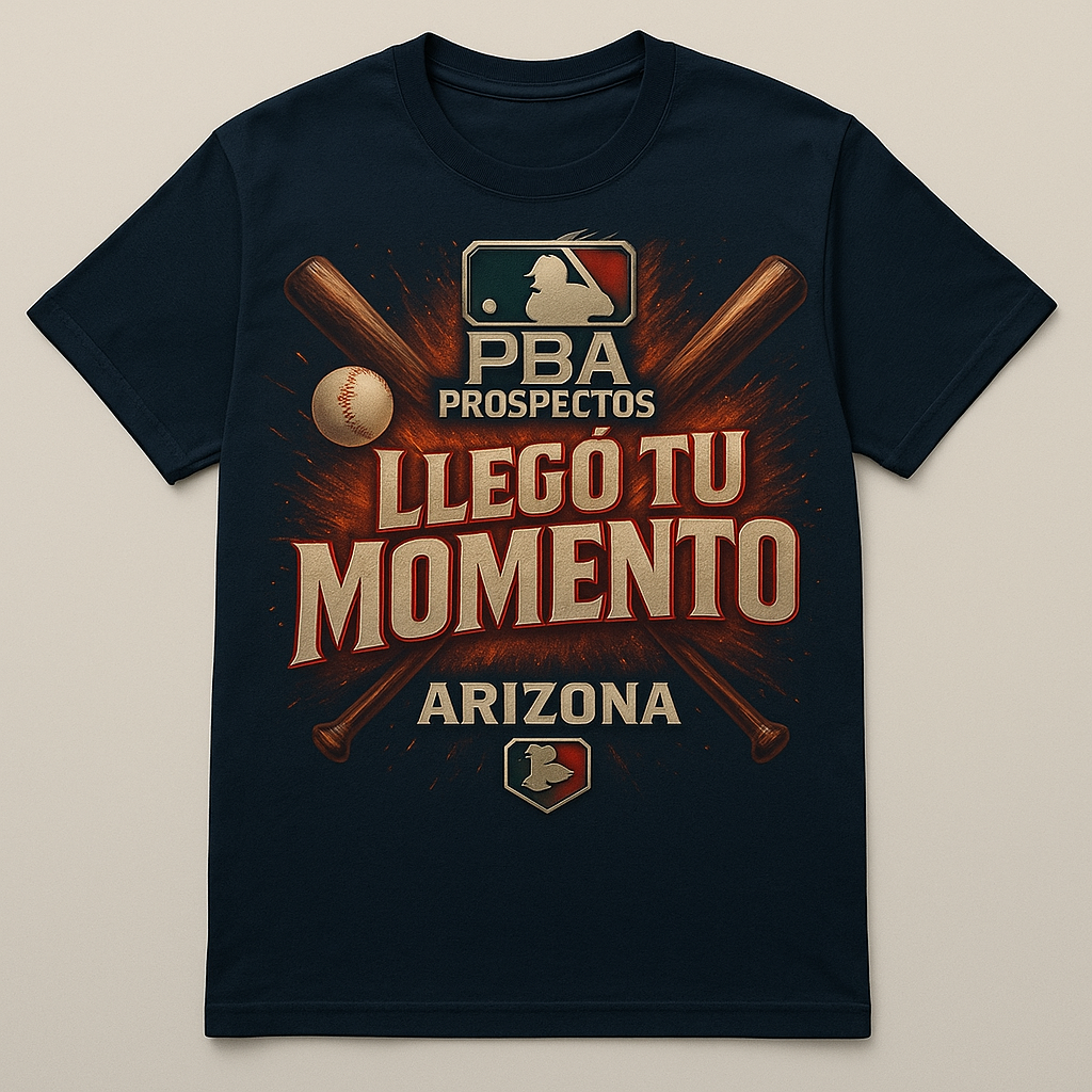 Camiseta Llegó tu Momento Azul